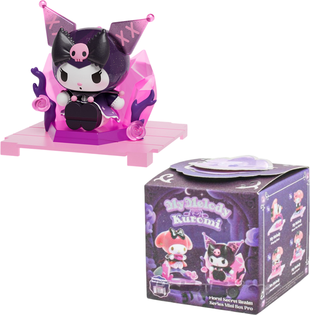 Ігрова фігурка-сюрприз Pop Top KUROMI & MY MELODY – КВІТКОВА ТАЄМНИЦЯ в асортименті (25WH-003) - Фото 1