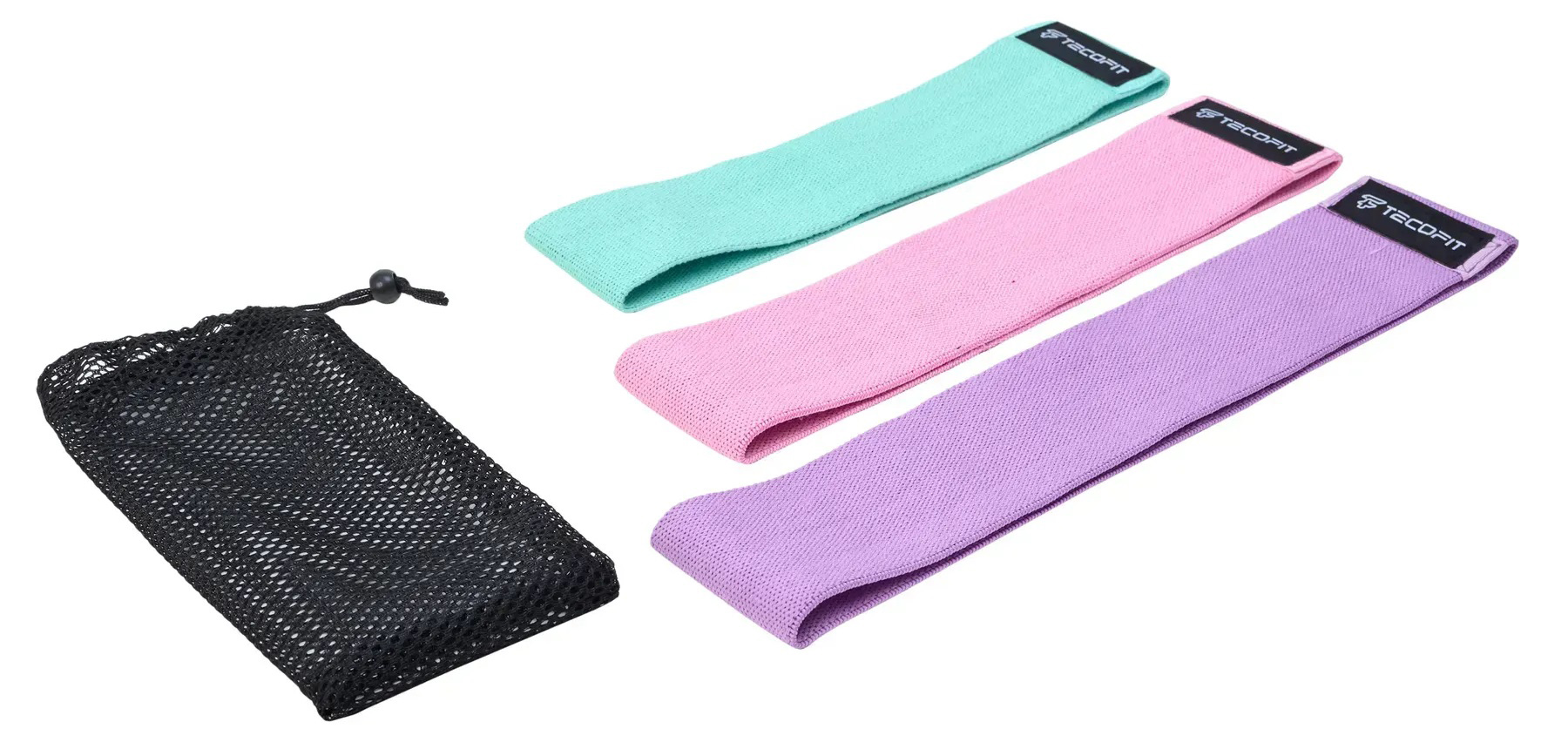 Купити Набір гум для фітнесу та спорту TECOFIT Set of 3 Hip bands 3 шт. 66х76х86х8 см (TOP19075393) - Фото 1 Набір гум для фітнесу та спорту TECOFIT Set of 3 Hip bands 3 шт. 66х76х86х8 см (TOP19075393) - Фото 1