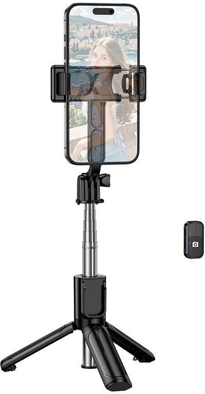 Монопод для селфи BOROFONE BY14 Graceful mini live broadcast holder (6941991122958) - Фото 1