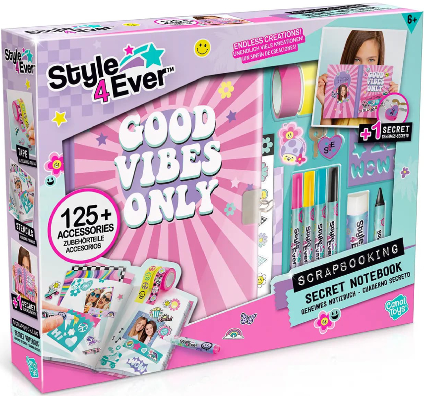 Скрапбукинг Canal Toys DIY Style 4 Ever ''Дневник для тайн'' (OFG298) - Фото 1