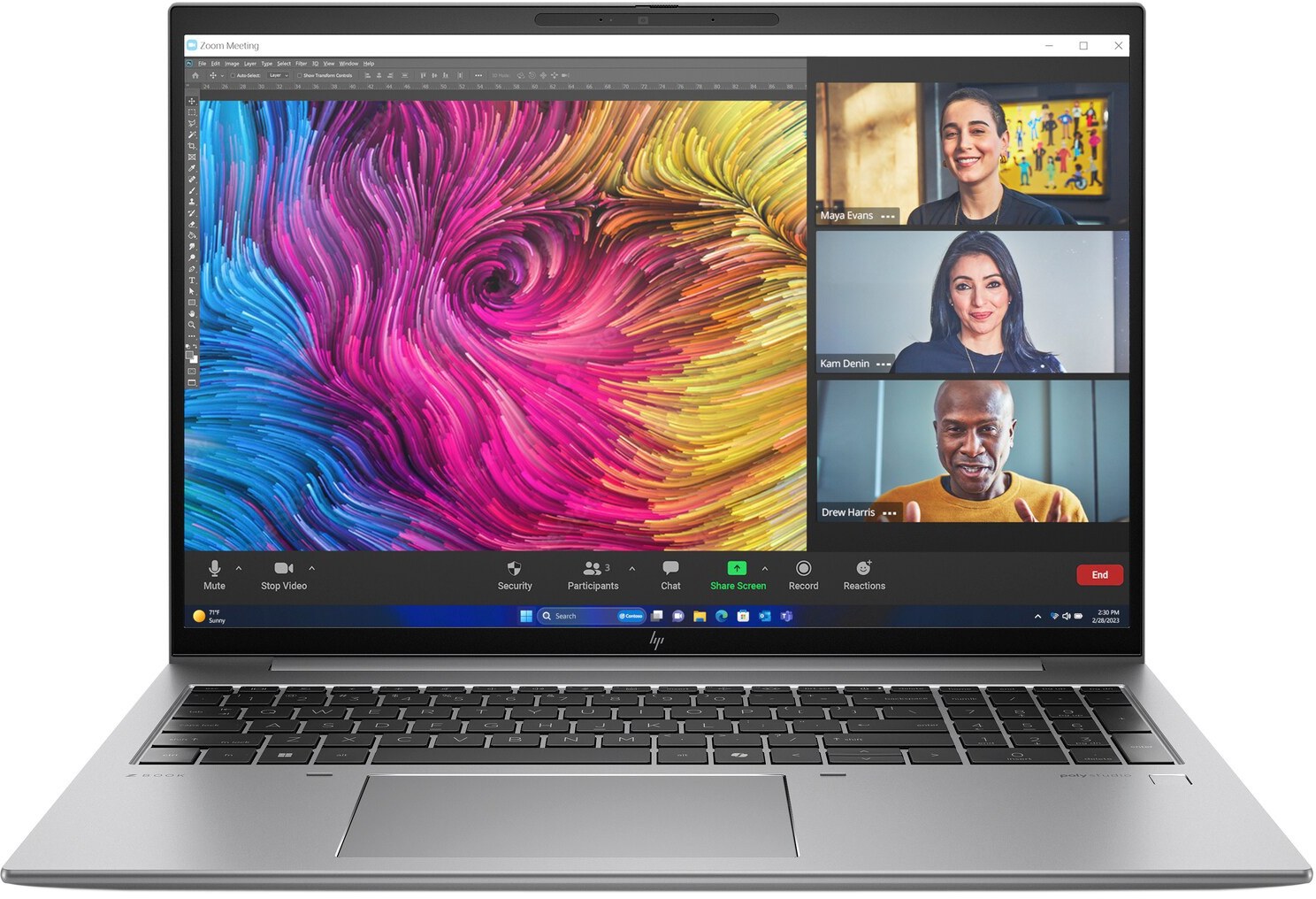 Ноутбук HP ZBook Firefly 16 G11 (9E2M0AV_V1) Silver - Фото 1