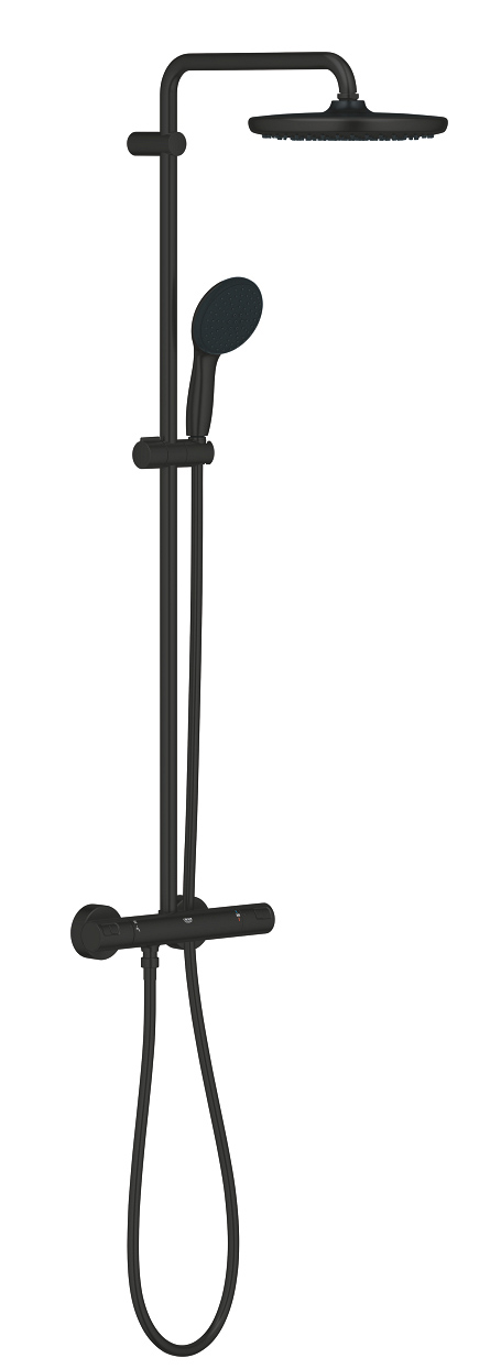 Купить Смеситель для ванной Grohe Vitalio Start System 250 матовый черный (266772431) - Фото 1 Смеситель для ванной Grohe Vitalio Start System 250 матовый черный (266772431) - Фото 1