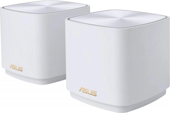 MESH система WiFi6 Asus ZenWiFi XD4 Plus White (2-Pack) - Фото 1