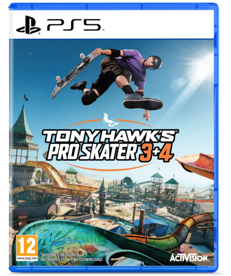 Игровой диск PS5 Tony Hawk's Pro Skater 3 + 4 - Фото 1