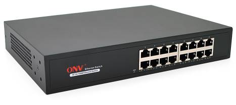 Коммутатор локальної мережі (Switch) ONV H1016 - Фото 1