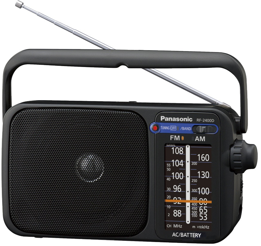 Радіоприймач Panasonic RF-2400DEE-K - Фото 1