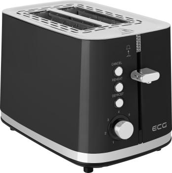Тостер ECG ST 2766 Vintage Nero - Фото 1