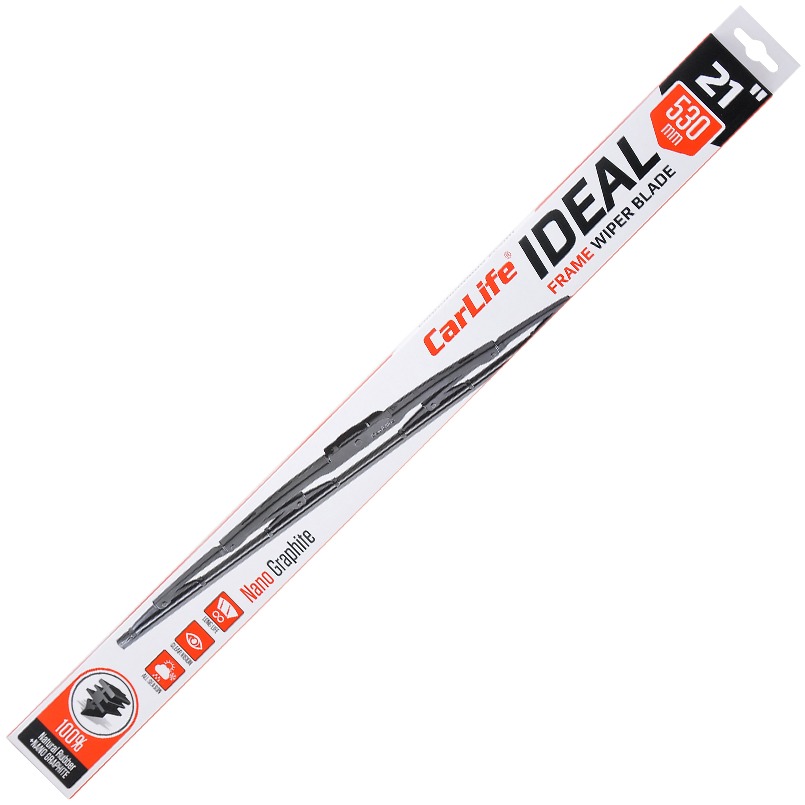 Щітка склоочисника CarLife каркасна IDEAL 21/530 мм (I53) - Фото 1