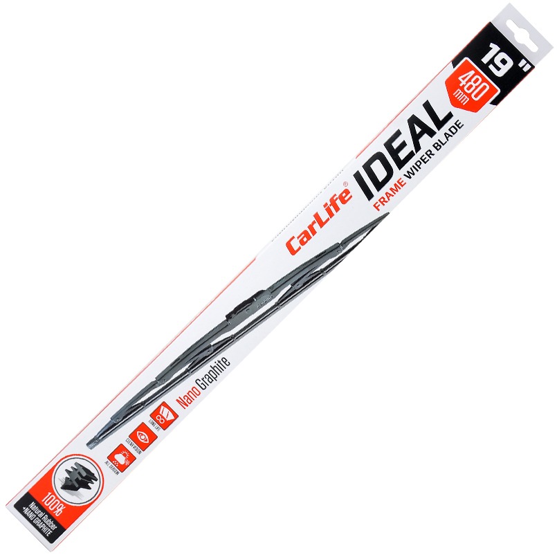 Щітка склоочисника CarLife каркасна IDEAL 19/480 мм (I48) - Фото 1