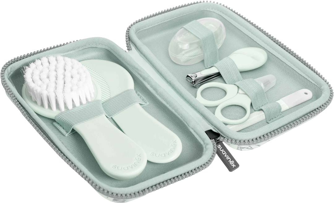 Набор детских маникюрных принадлежностей Suavinex зеленый (401211/1) - Фото 1