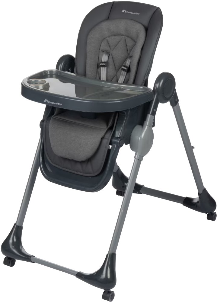 Стульчик для кормления классический Bebe Confort Olea Mineral Graphite - Фото 1