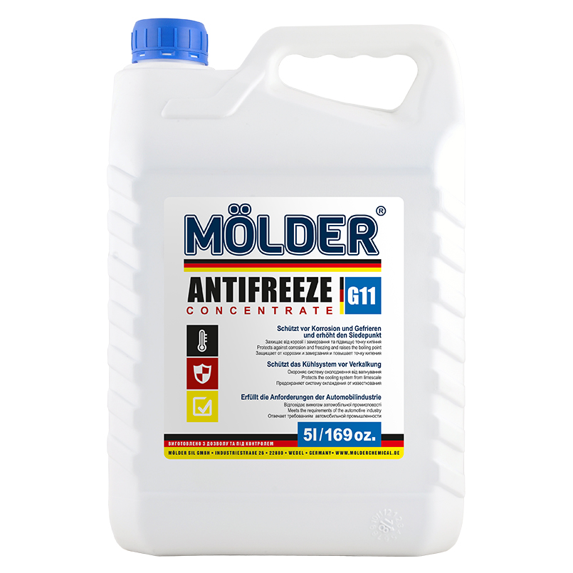 Антифриз Molder концентрат синій 5 л (UKF-050-G11) - Фото 1