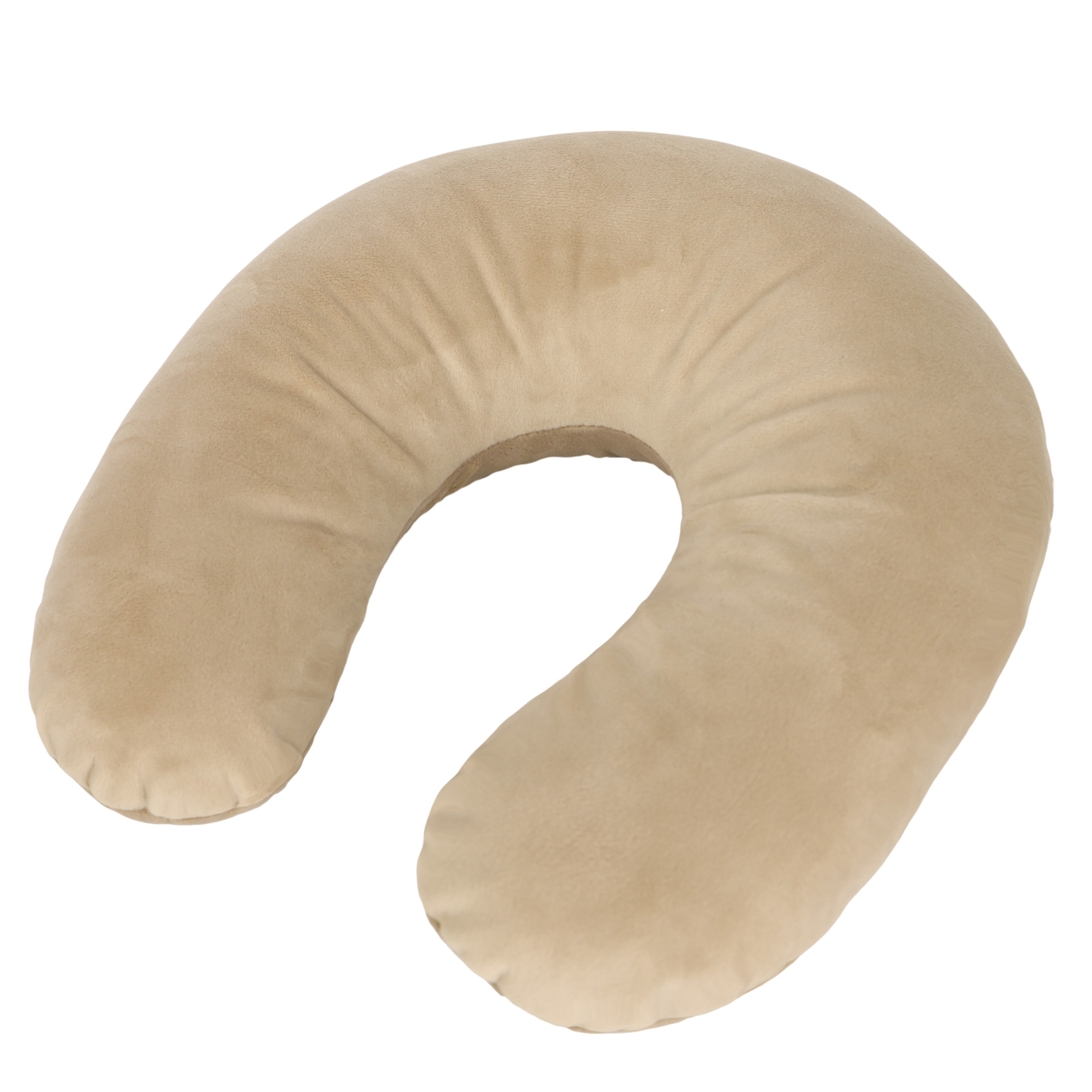 Подушка дорожная MirSon №8749 Velvet Line 28-0004 Cream 50% Memory (2200006348344) - Фото 1