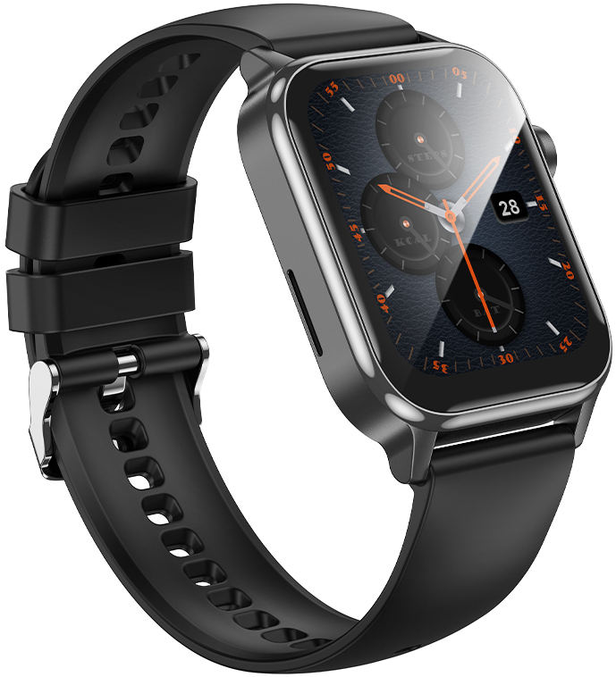 Смарт-годинник HOCO Y26 Smart sports watch (call version) Black (6942007645416) - Фото 1