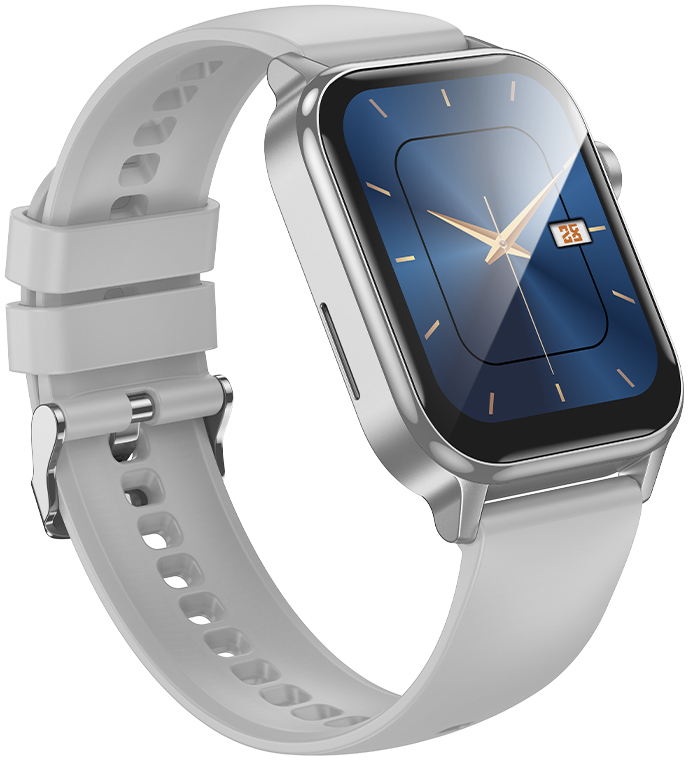 Смарт-годинник HOCO Y26 Smart sports watch (call version) Silver (6942007645423) - Фото 1