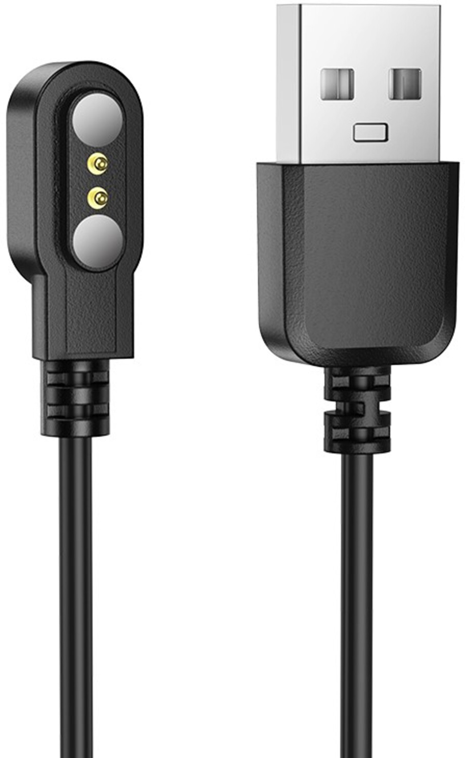 Бездротовий зарядний пристрій HOCO Y26/Y27 Smart sports watch charging cable Black (6942007645454) - Фото 1