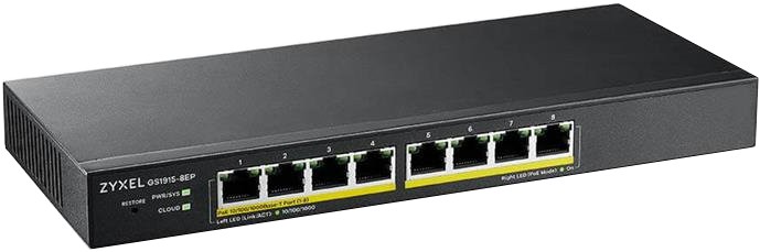 Коммутатор локальной сети (Switch) Zyxel GS1915-8EP (GS1915-8EP-EU0101F) - Фото 1