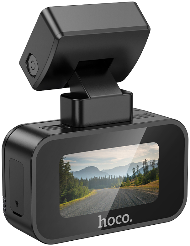 Купити Відеореєстратор HOCO DV10 mini screen dashcam Black (6942007638630) - Фото 1 Відеореєстратор HOCO DV10 mini screen dashcam Black (6942007638630) - Фото 1