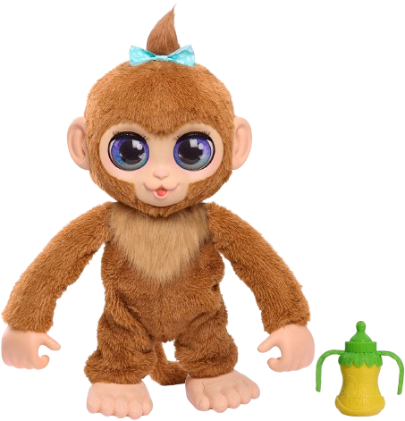 Интерактивная игрушка мягкая Furreal ИГРИВАЯ ОБЕЗЬЯНКА АРАХИС (28113) - Фото 1