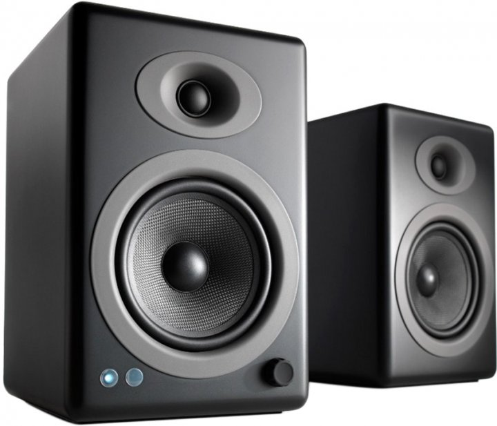 Компьютерная акустика компактная 2.0 Audioengine A5+BT Black - Фото 1