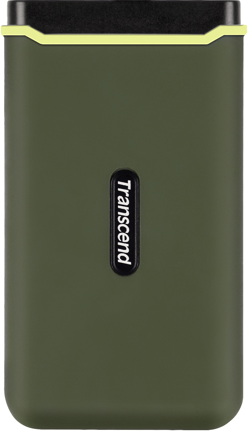 SSD-накопитель внешний Transcend USB 3.1 Gen 2 Type-C ESD380C 2TB Military Green (TS2TESD380C) - Фото 1
