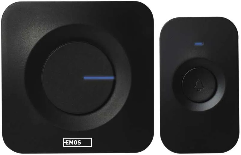 Беспроводной дверной звонок EMOS P5728T 180м IP561 A23 - Фото 1