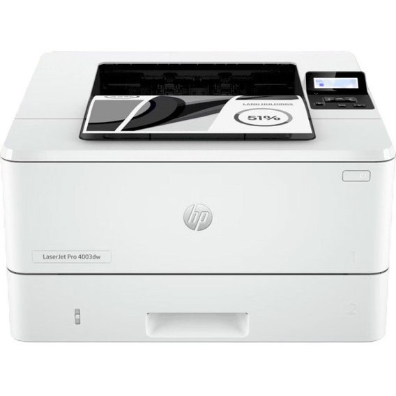 Принтер для ч/б печати HP LaserJet Pro 4003dw с Wi-Fi (2Z610A) - Фото 1