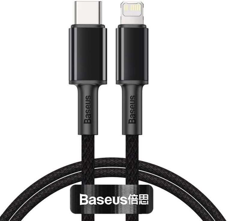 Кабель синхронизации данных Baseus Type-C to Lightning PD 20W 1m (CATLGD-01) - Фото 1