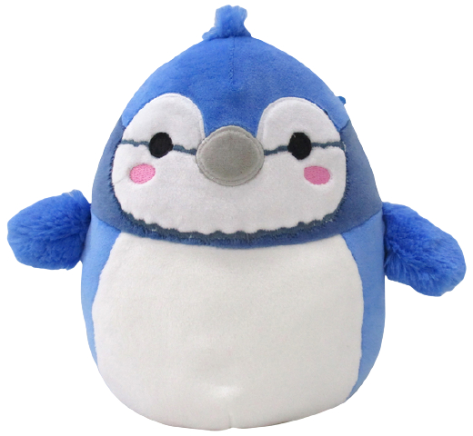 М'яка іграшка тварина SQUISHMALLOWS Сойка Пташеня 20 см (SQJW20-75BJ-6) - Фото 1