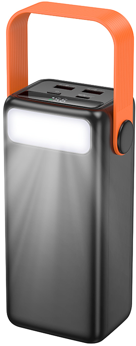 Батарея мобільна BOROFONE BJ66 Magnifico 22.5W+PD20W fully compatible power bank 40000mAh Black (6941991115141) - Фото 1