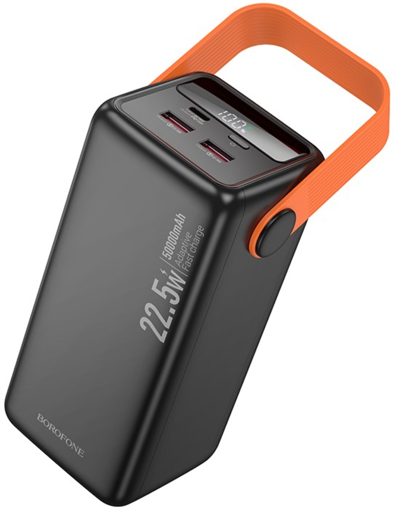Батарея мобильная BOROFONE BJ66A Magnifico 22.5W+PD20W 50000mAh Black (6941991115158) - Фото 1