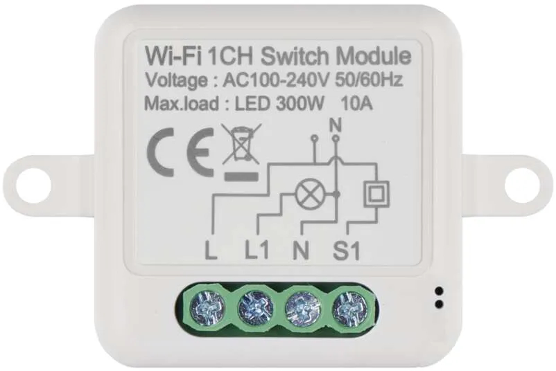 Релейний вимикач EMOS H5105 WIFI, 1-канальний - Фото 1
