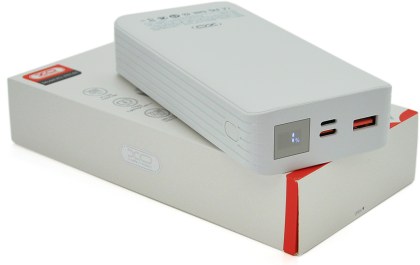 Батарея мобильная XO PowerBank PR144 20000mAh White - Фото 1