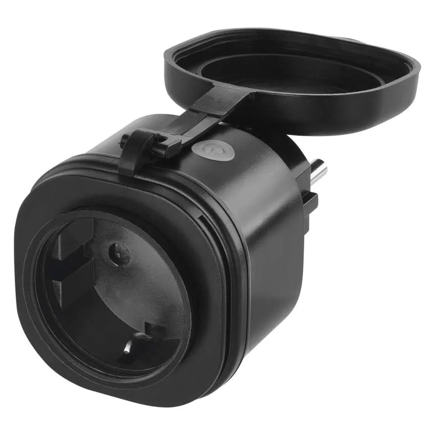 Умная розетка EMOS влагозащищенная WIFI P5534 GoSmart, ZigBee 3.0, IP44 - Фото 1