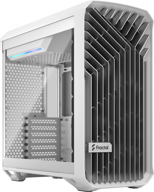 Корпус Fractal design ATX без БП Torrent Compact White TG (FD-C-TOR1C-03) - Фото 1