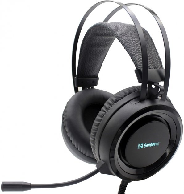 Гарнітура дротова ігрова Sandberg Dominator Headset RGB (126-22) - Фото 1