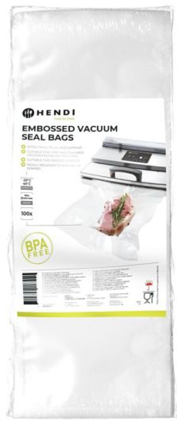 Пакеты для вакууматора Hendi 150x400 мм 100 шт. (971420) - Фото 1