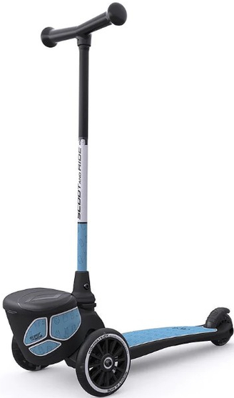 Трёхколёсный самокат Scoot&Ride Highwaykick-2 (SR-210201-STEEL) - Фото 1