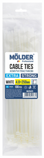 Набір хомутів Molder 4.8x250 (MA26425) - Фото 1