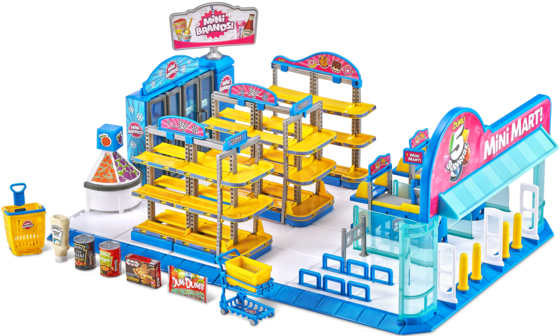 Набор игровых фигурок ZURU Mini Brands Supermarket Супермаркет (77172) - Фото 1