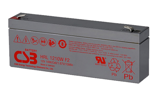 Аккумулятор для ИБП CSB 12V 2.3Ah (HRL1210N) - Фото 1