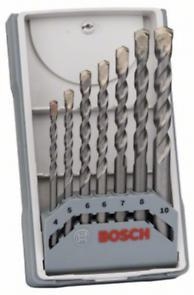Сверло Bosch X-Pro CYL-3 Silver Perc 7 шт. (2.607.017.082) - Фото 1
