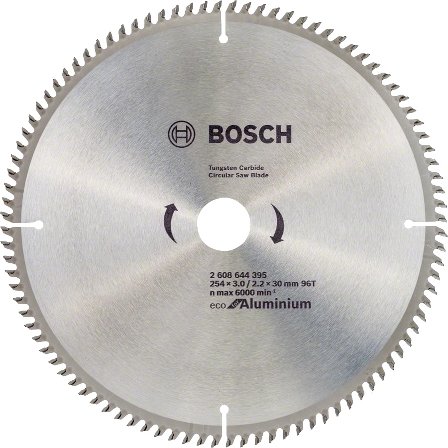 Диск алмазный Bosch Eco for Aluminium 254x3x30-96T (2.608.644.395) - Фото 1
