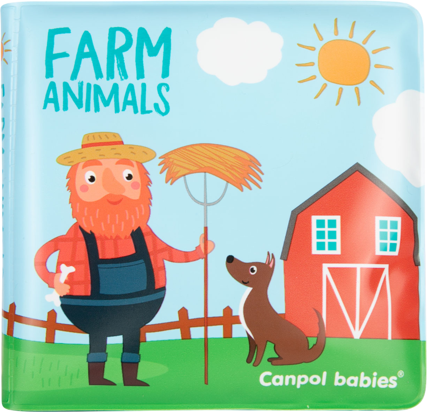 Игрушка-книжка для ванной Canpol babies Цветная ферма (2/083) - Фото 1
