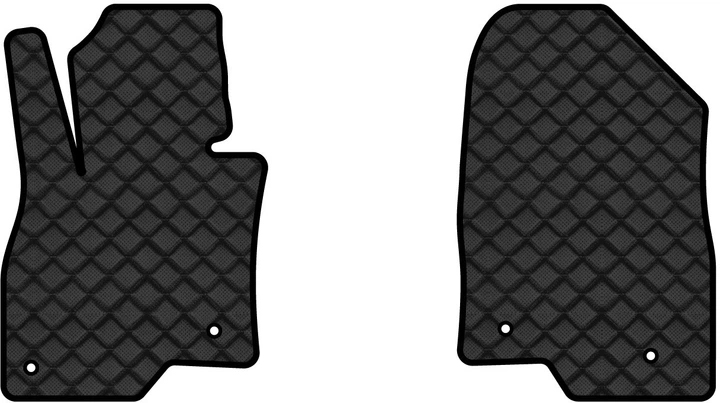 Коврики из экокожи в салон авто передние EVAtech ECO для 6 (GJ) Mazda 2012 3 поколение Sedan USA MZ32630AVO2VL4BBB - Фото 1