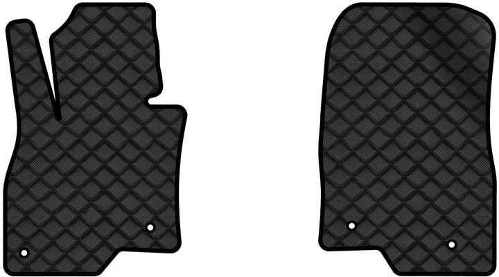 Коврики из экокожи в салон авто передние EVAtech ECO для 6 (GJ) Mazda 2012 3 поколение Sedan EU MZ32629ALO2VL4BBB - Фото 1