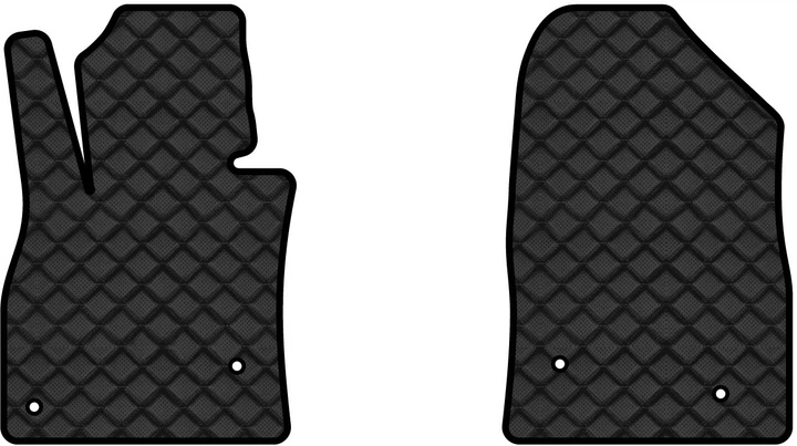 Коврики из экокожи в салон авто передние EVAtech ECO для 6 (GJ) Mazda 2012 3 поколение Sedan EU MZ32629AVC2VL4BBB - Фото 1