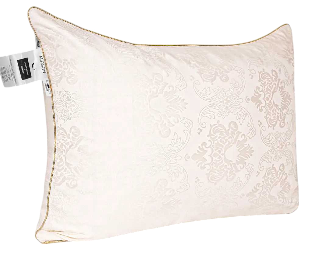 Подушка стандартна MirSon №15-14 Ferrero Silk Kapok Vanilla середня 70х70 (2200011164380) - Фото 1