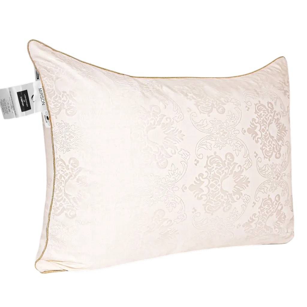 Подушка стандартная MirSon №15-95 Ferrero memory effekt Vanilla средняя 70х70 (2200011167732) - Фото 1