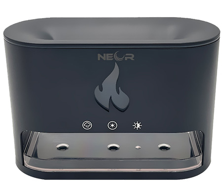 Увлажнитель воздуха Neor FLAME AROMA 25ML10 BK - Фото 1